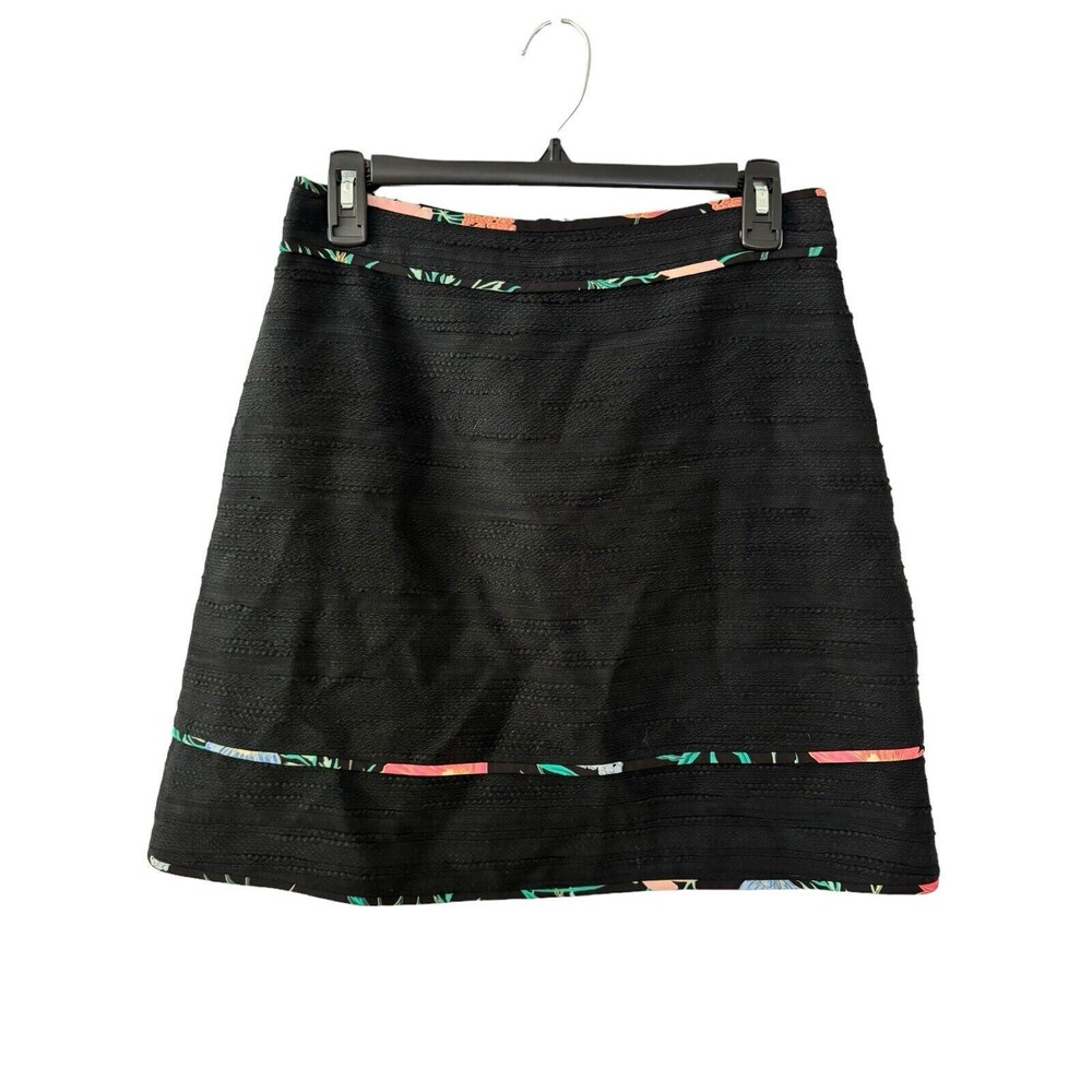 Kate Spade Skirt The Rules Women's‎ Black Lined A Line Skirt Size 6
